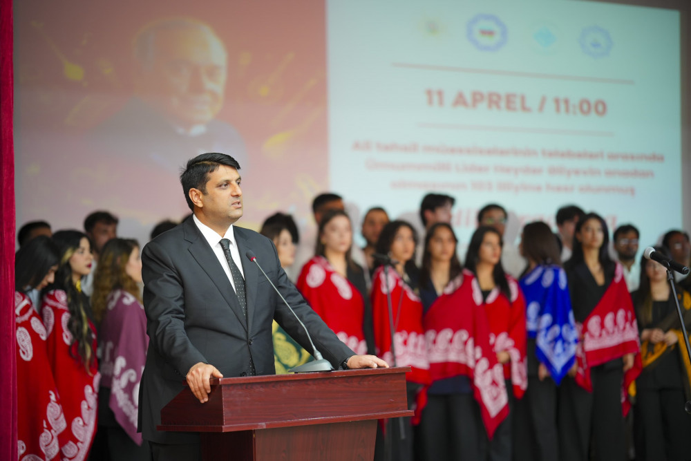 NDU-da Ümummilli Lider Heydər Əliyevin anadan olmasının 103 illiyinə həsr olunmuş bədii yaradıcılıq müsabiqə-festivalı keçirilib<font color=red> - FOTOLAR</font>