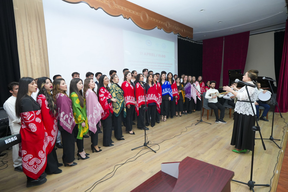 NDU-da Ümummilli Lider Heydər Əliyevin anadan olmasının 103 illiyinə həsr olunmuş bədii yaradıcılıq müsabiqə-festivalı keçirilib<font color=red> - FOTOLAR</font>