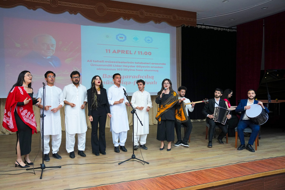 NDU-da Ümummilli Lider Heydər Əliyevin anadan olmasının 103 illiyinə həsr olunmuş bədii yaradıcılıq müsabiqə-festivalı keçirilib<font color=red> - FOTOLAR</font>