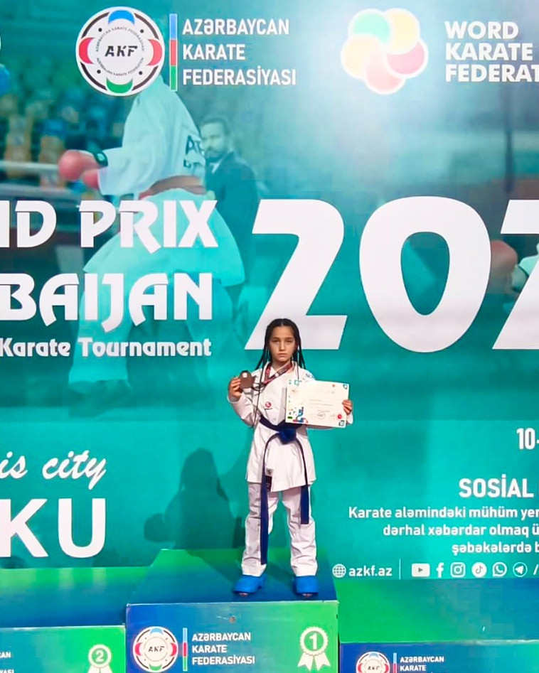 Naxçıvanlı idmançı Fatimə Bağırzadə beynəlxalq turnirin qalibi olub<font color=red> - FOTOLAR</font>