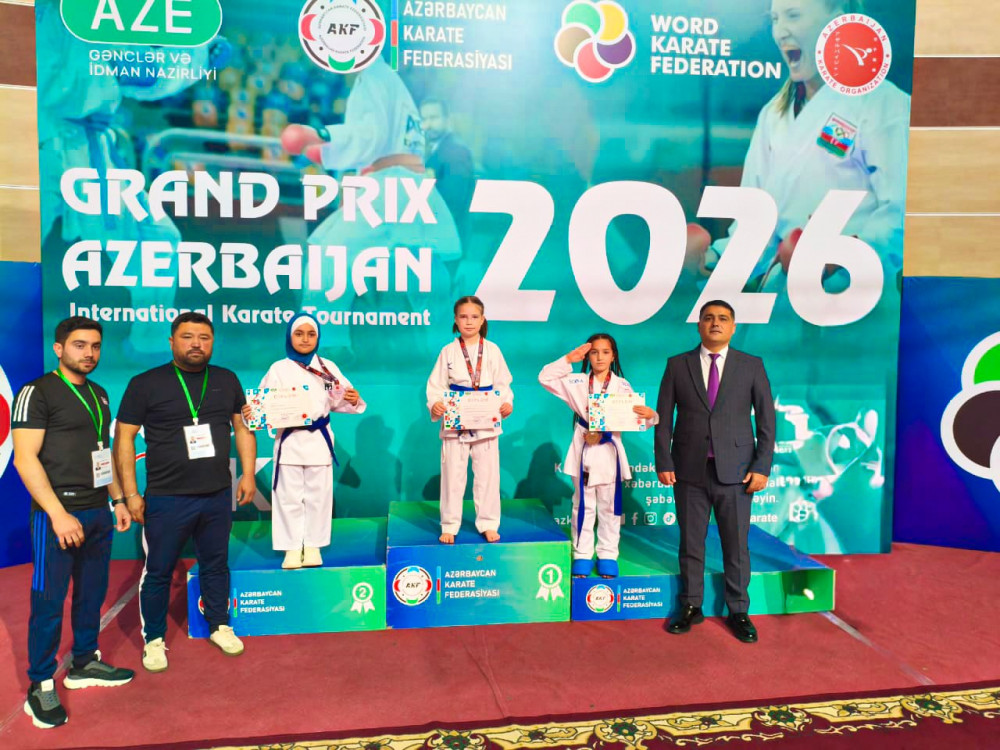 Naxçıvanlı idmançı Fatimə Bağırzadə beynəlxalq turnirin qalibi olub<font color=red> - FOTOLAR</font>