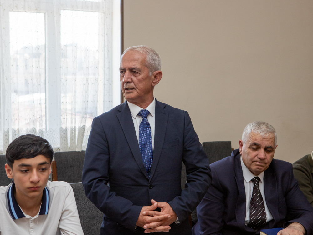 Respublika Fənn Olimpiadalarının final mərhələsinə vəsiqə qazanan şagirdlərlə görüş keçirilib<font color=red> - FOTOLAR</font>