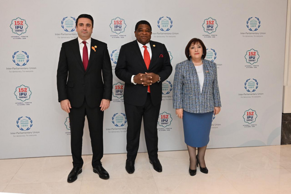 Ermənistan və Azərbaycan parlament sədrləri təmasların davamı barədə razılaşıblar <font color=red> - FOTOLAR</font>