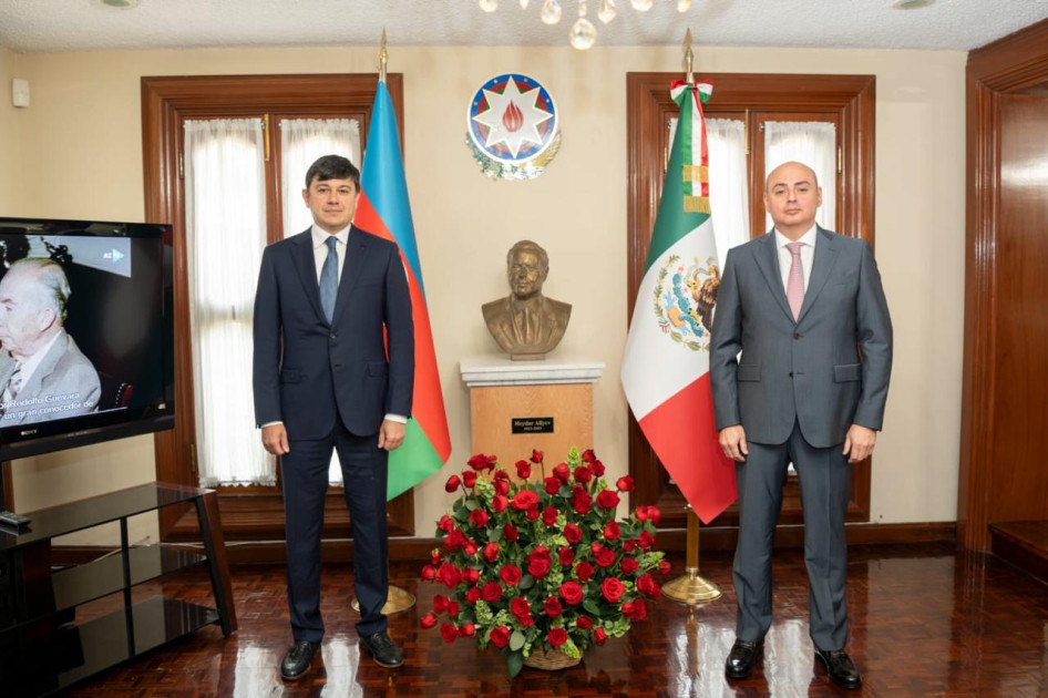 Azərbaycan ilə Meksika arasında diaspor fəaliyyətinə dair memorandum imzalanıb<font color=red> - FOTOLAR</font>