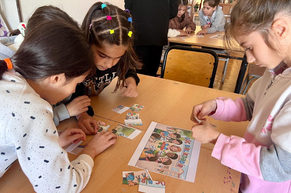 Leyla Əliyevanın təşəbbüsü ilə sosial xidmət müəssisələrinin uşaqları üçün sosial-emosional öyrənmə proqramı həyata keçirilir<font color=red> - FOTOLAR</font>