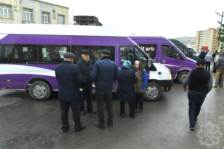 “Böyük Qayıdış” davam edir: Ağdam şəhərinə daha 92 ailə yola salınıb<font color=red> - FOTOLAR</font>