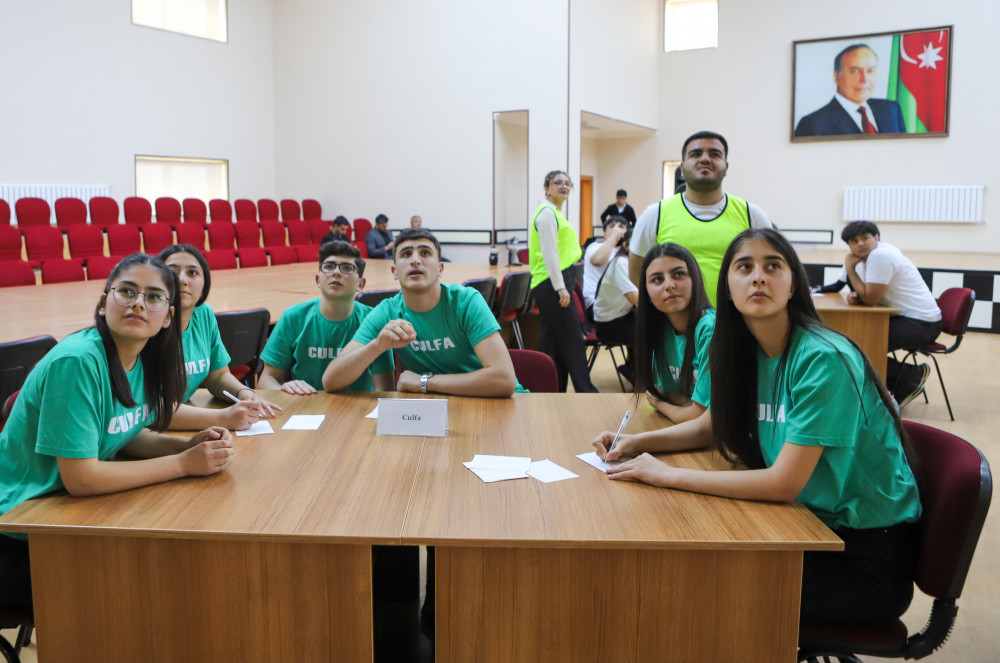 Naxçıvanda “Zəkaların mübarizəsi” olimpiadasının bilik yarışı üzrə regional mərhələsi keçirilib<font color=red> - FOTOLAR</font>