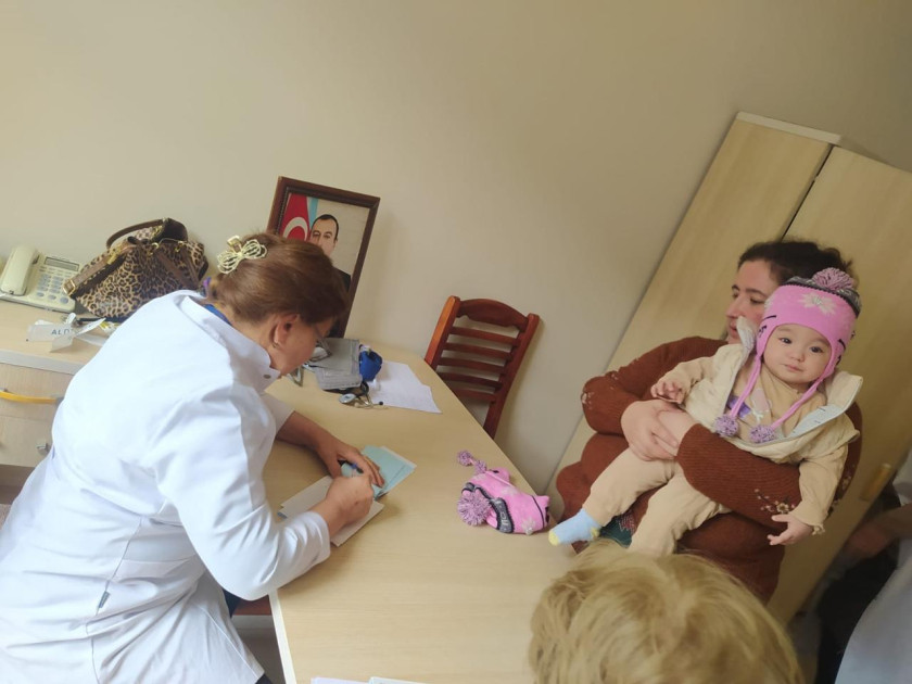 Şahbuzda tibbi aksiya: 63 sakin müayinə olunub<font color=red> - FOTOLAR</font>