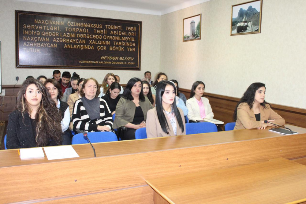 AMEA Naxçıvan Bölməsi Rəyasət Heyətinin növbəti iclası keçirilib<font color=red> - FOTOLAR</font>