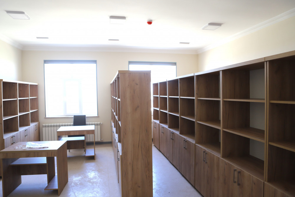 Nehrəm Qəsəbə 3 nömrəli tam orta məktəb binasının  yeni tədris  ilindən istifadəyə verilməsi nəzərdə tutulur <font color=red> - FOTOLAR</font>