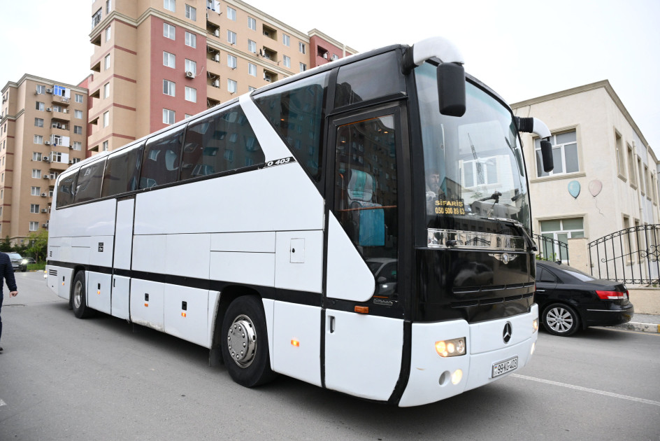 Ağdam şəhərinə növbəti köç karvanı yola salınıb<font color=red> - FOTOLAR</font>