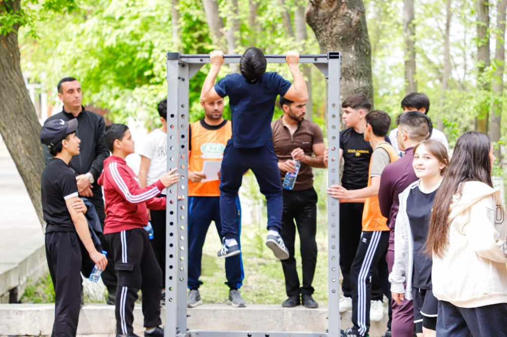 Naxçıvanda idmanla bir gün<font color=red> - FOTOLAR</font>