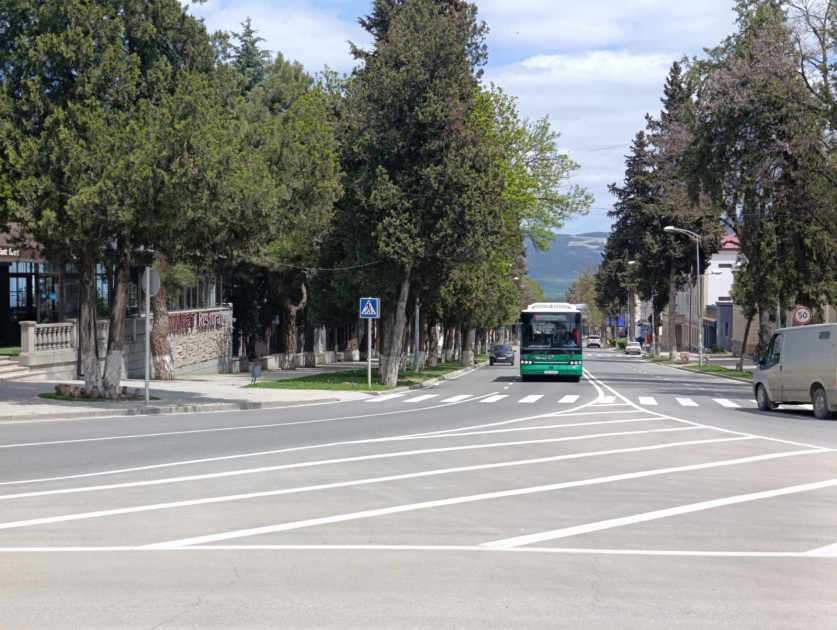 Xankəndidə üç marşrut xətti istifadəyə verilib<font color=red> - FOTOLAR</font>