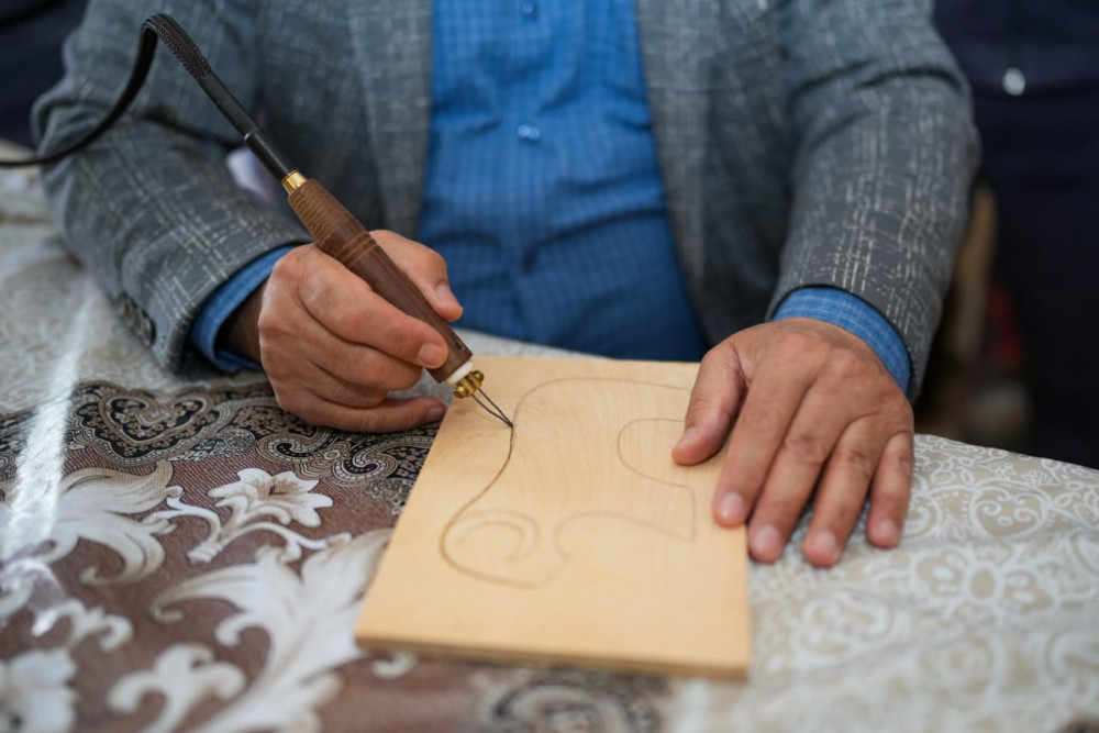 Naxçıvanda cəzaçəkmə müəssisəsində məhkumlar üçün ustad dərslərinə başlanılıb<font color=red> - FOTOLAR</font>