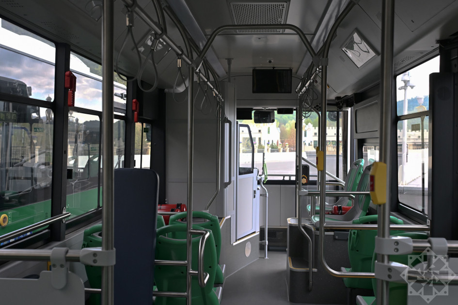 Azərbaycan dövləti tərəfindən İrpen şəhərinə 5 elektrik avtobusu hədiyyə olunub<font color=red> - FOTOLAR</font>