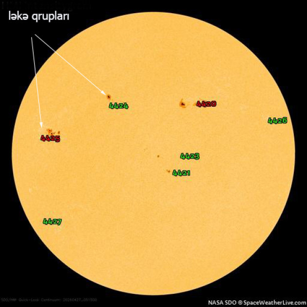Rəsədxana: Geomaqnit sahəsində aktivlik artacaq<font color=red> - FOTOLAR</font>