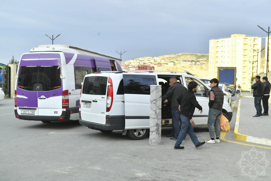 Xocavənd şəhərinə, Qırmızı Bazar qəsəbəsinə və Xanoba kəndinə növbəti köç karvanları yola salınıb<font color=red> - FOTOLAR</font>