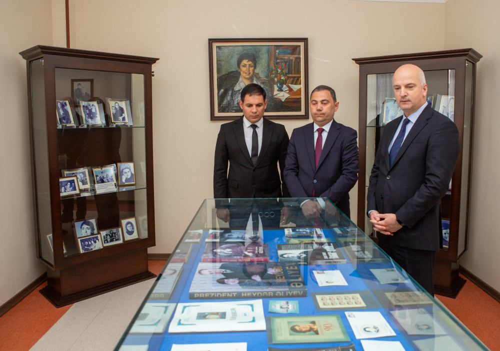 Şahtaxtı kənd tam orta məktəbində oftalmoloq-alim, akademik - Zərifə xanım Əliyevanın anadan olmasının 103-cü ildönümü ilə bağlı tədbir keçirilib<font color=red> - FOTOLAR</font>