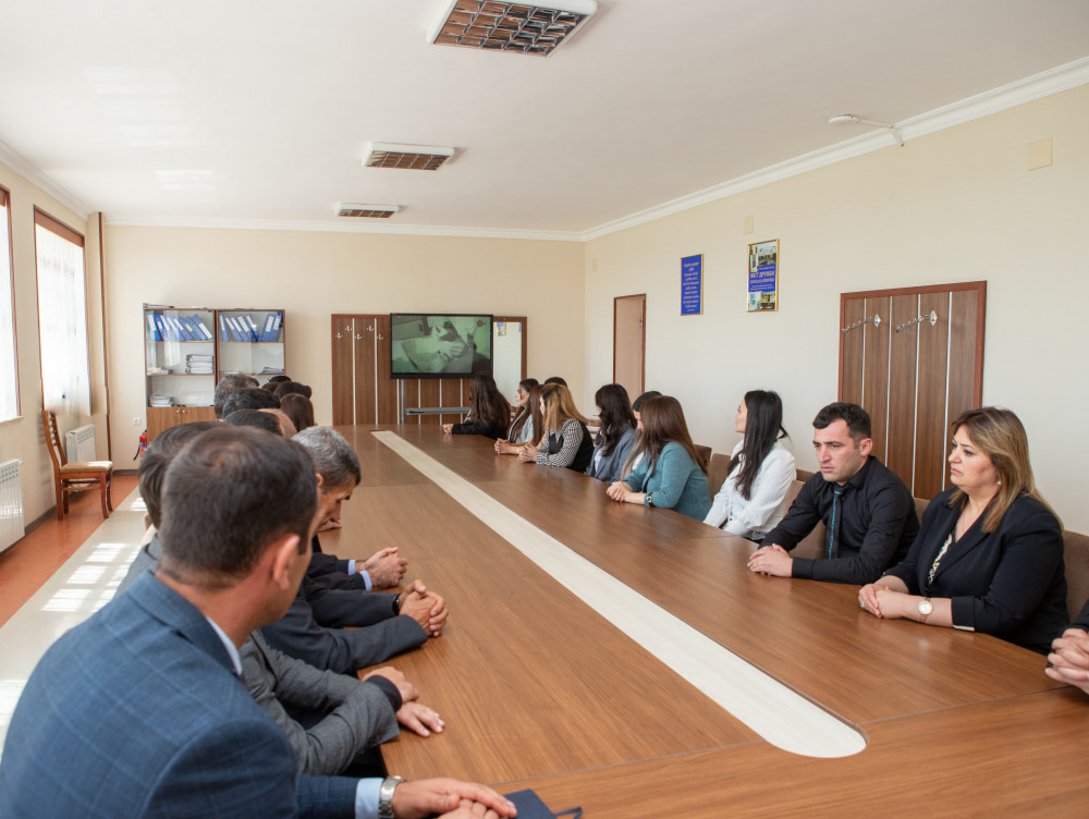 Şahtaxtı kənd tam orta məktəbində oftalmoloq-alim, akademik - Zərifə xanım Əliyevanın anadan olmasının 103-cü ildönümü ilə bağlı tədbir keçirilib<font color=red> - FOTOLAR</font>