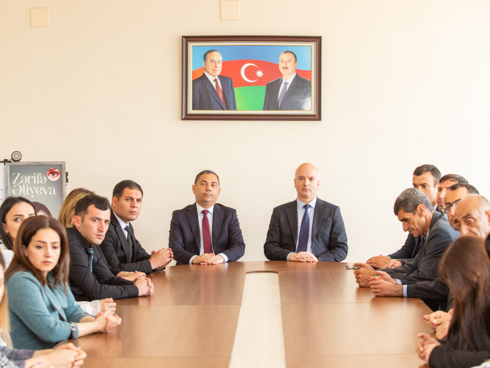 Şahtaxtı kənd tam orta məktəbində oftalmoloq-alim, akademik - Zərifə xanım Əliyevanın anadan olmasının 103-cü ildönümü ilə bağlı tədbir keçirilib<font color=red> - FOTOLAR</font>