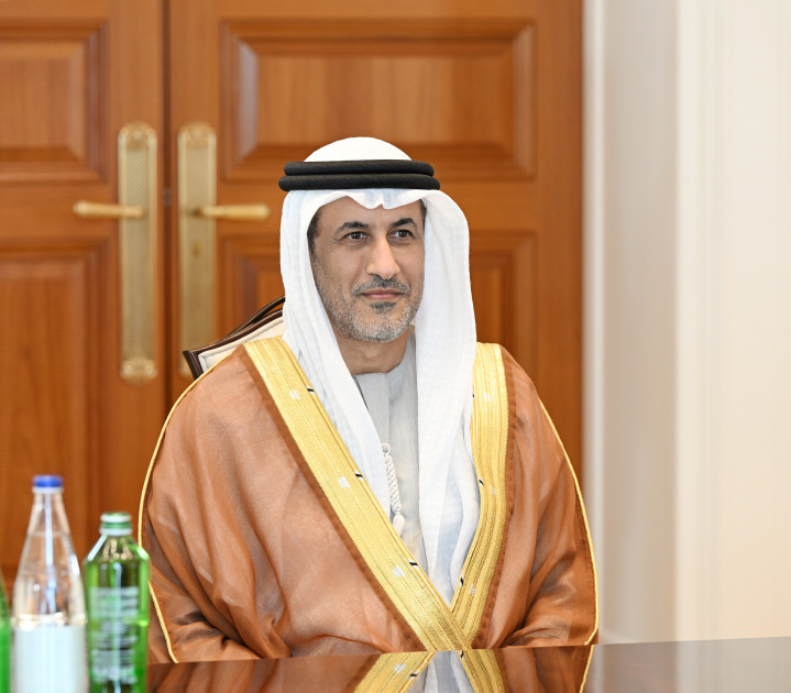 Azərbaycan Prezidenti İlham Əliyev Birləşmiş Ərəb Əmirliklərinin nümayəndə heyətini qəbul edib<font color=red> - FOTOLAR</font>