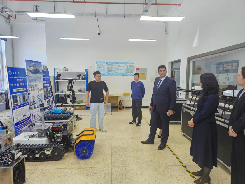 NDU və Çinin Sincan Universiteti əməkdaşlığa başlayır<font color=red> - FOTOLAR</font>