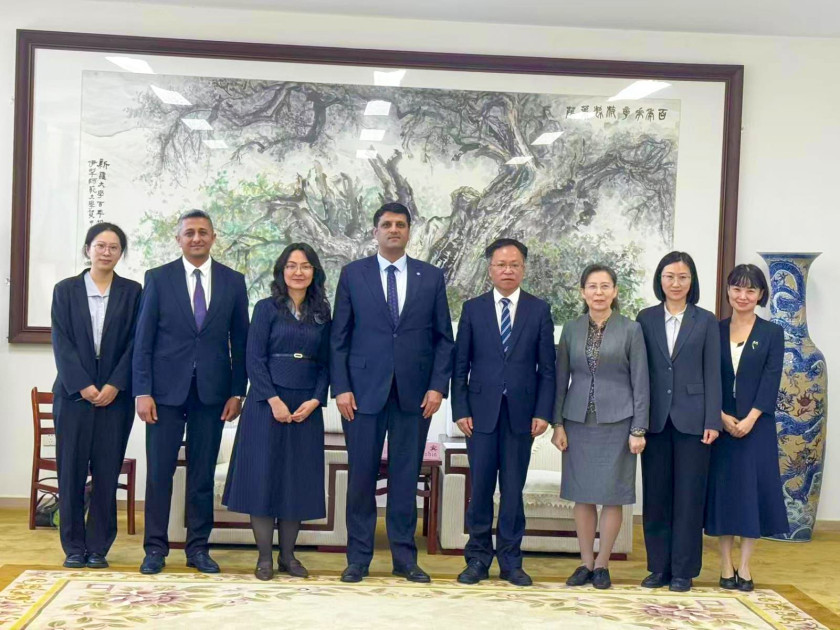 NDU və Çinin Sincan Universiteti əməkdaşlığa başlayır<font color=red> - FOTOLAR</font>