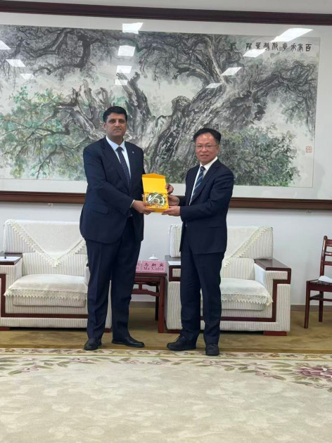 NDU və Çinin Sincan Universiteti əməkdaşlığa başlayır<font color=red> - FOTOLAR</font>