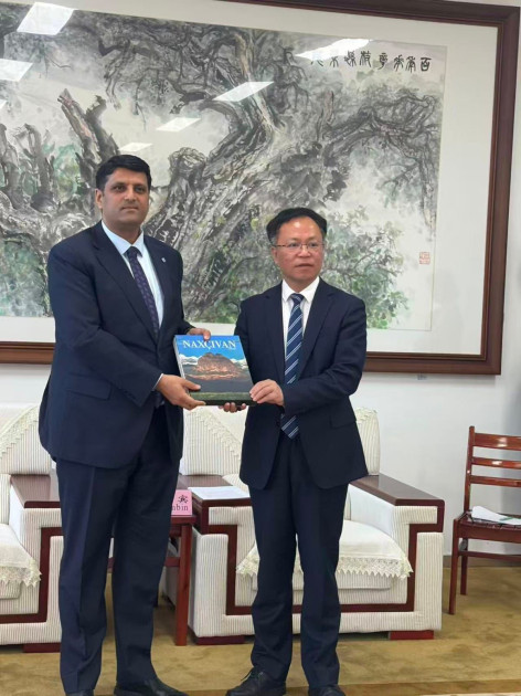 NDU və Çinin Sincan Universiteti əməkdaşlığa başlayır<font color=red> - FOTOLAR</font>