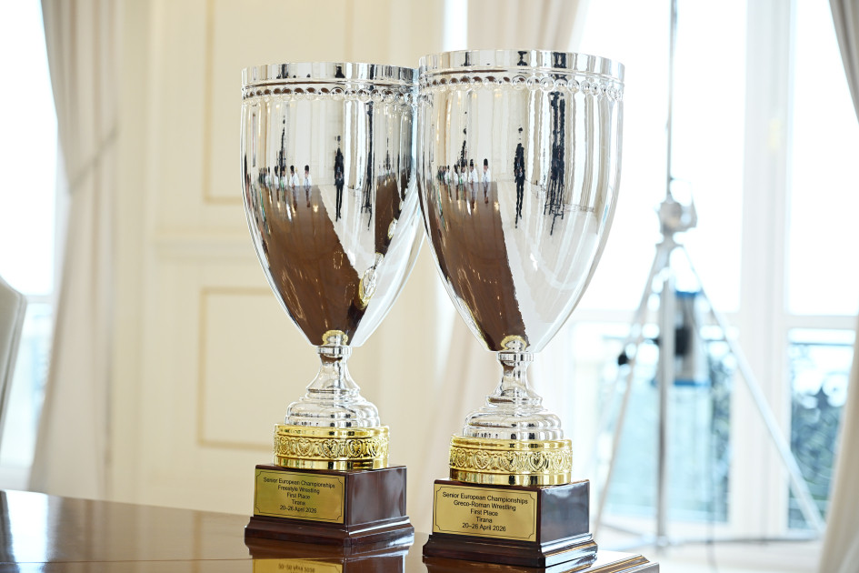 Prezident İlham Əliyev Avropa çempionatında komanda hesabında çempion olan güləşçiləri qəbul edib<font color='red'> - YENİLƏNƏCƏK</font><font color=red> - FOTOLAR</font>