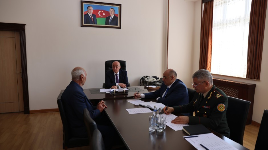 Kəmaləddin Heydərov Naxçıvanda vətəndaşları qəbul edib<font color=red> - FOTOLAR</font>