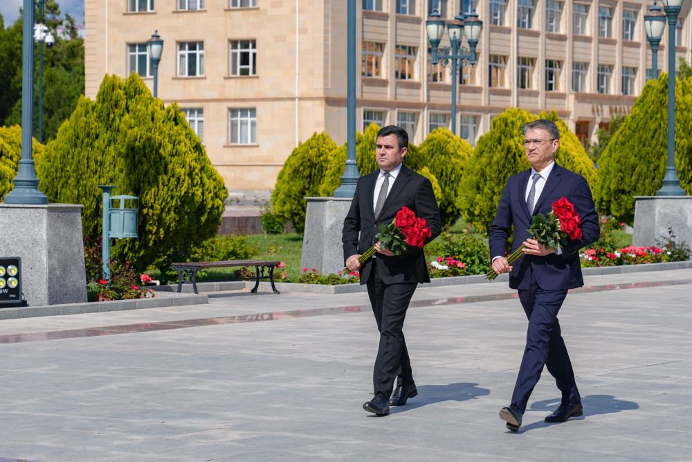 “AzerGold” QSC-nin İdarə Heyətinin sədri Naxçıvan Muxtar Respublikasına səfər edib<font color=red> - FOTOLAR</font>