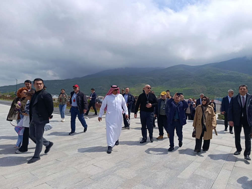 Azərbaycanda akkreditə olunmuş diplomatik korpus nümayəndələri Xocalıya səfər ediblər<font color=red> - FOTOLAR</font>