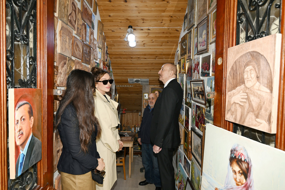 Prezident İlham Əliyev Bakının İslam Səfərli küçəsinin yenidənqurmadan sonra açılışında iştirak edib<font color=red> - FOTOLAR</font>