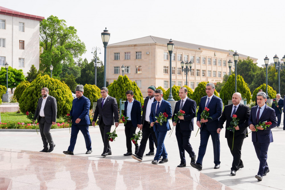 Azərbaycan, Türkiyə və Gürcüstandan olan din xadimləri Naxçıvana səfər edib<font color=red> - FOTOLAR</font>