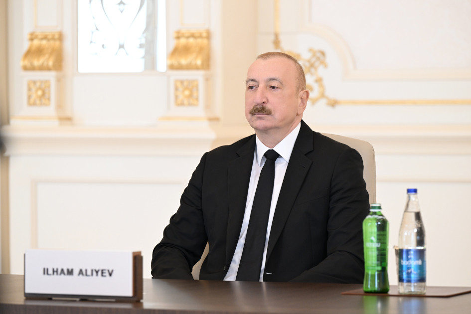 Prezident İlham Əliyev “Avropa Siyasi Birliyi”nin 8-ci Zirvə toplantısında videobağlantı formatında çıxış edib<font color='red'> - YENİLƏNİB</font><font color=red> - FOTOLAR</font>
