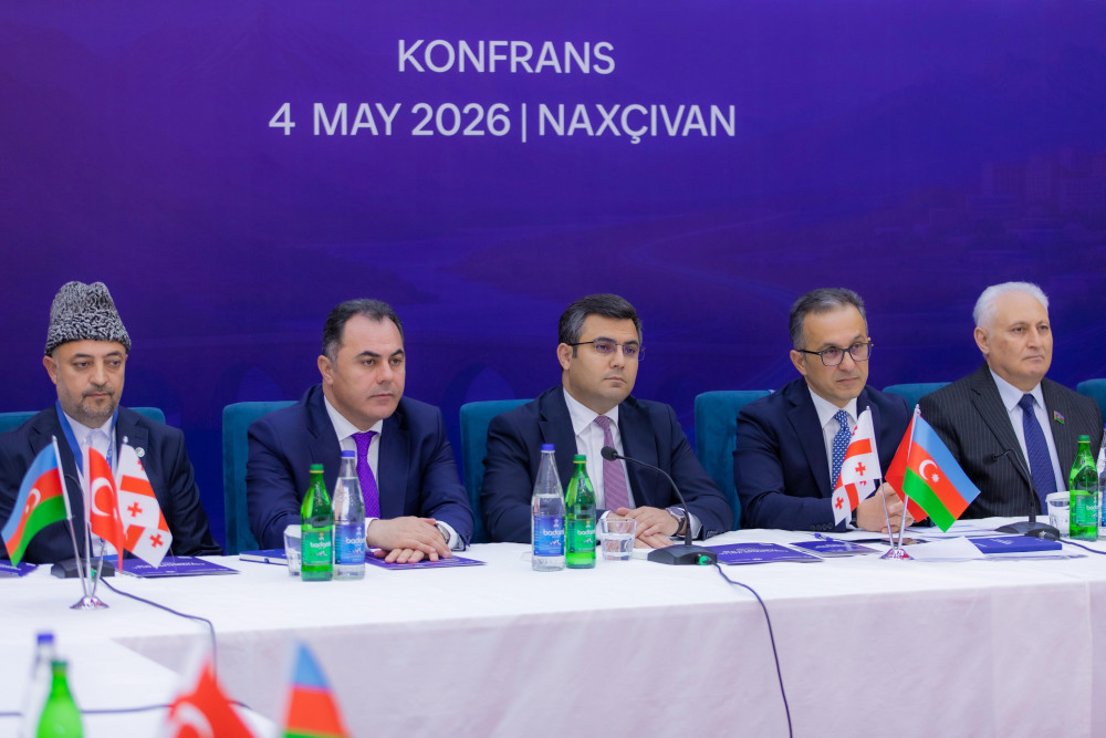 Naxçıvanda “Zəngəzur yolu: tarixin izi ilə” mövzusunda konfrans keçirilib<font color=red> - FOTOLAR</font>