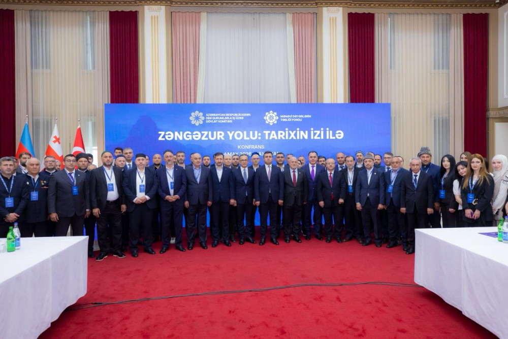 Naxçıvanda “Zəngəzur yolu: tarixin izi ilə” mövzusunda konfrans keçirilib<font color=red> - FOTOLAR</font>