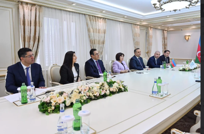 Sahibə Qafarova: Milli Məclisin deputatları PAİ-də rəhbər vəzifələrdə təmsil olunurlar<font color=red> - FOTOLAR</font>