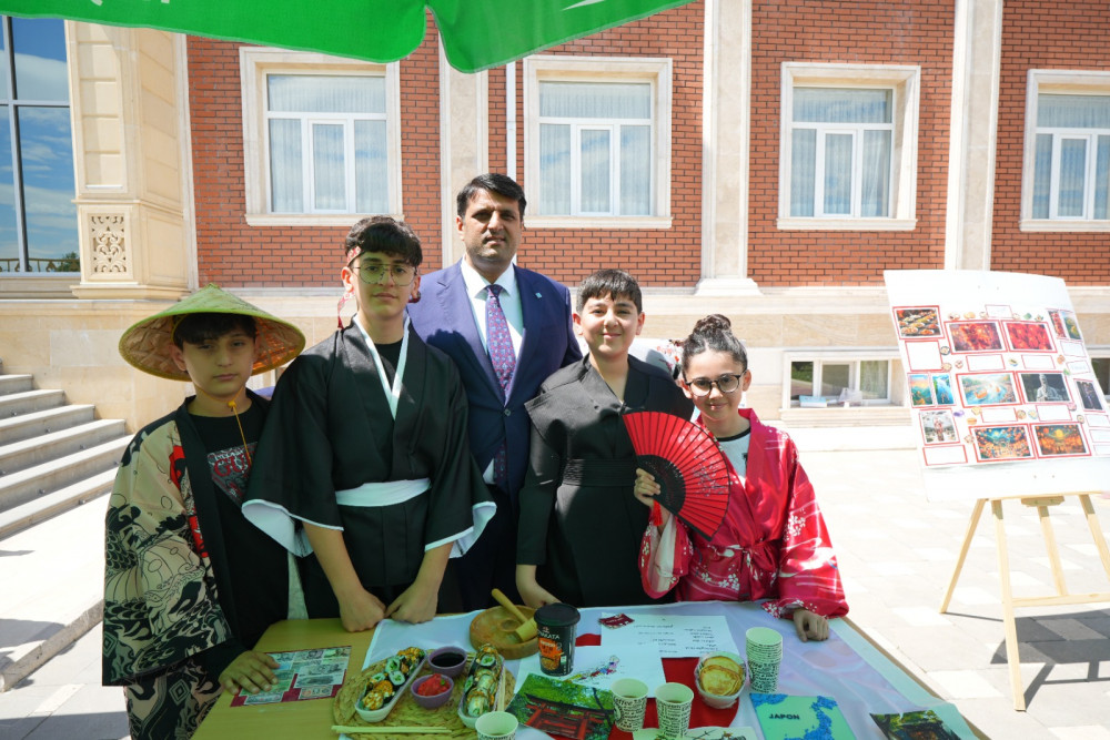 NDU nəzdində Beynəlxalq Kembric Məktəbində “Mədəniyyət Festivalı” keçirilib<font color=red> - FOTOLAR</font>
