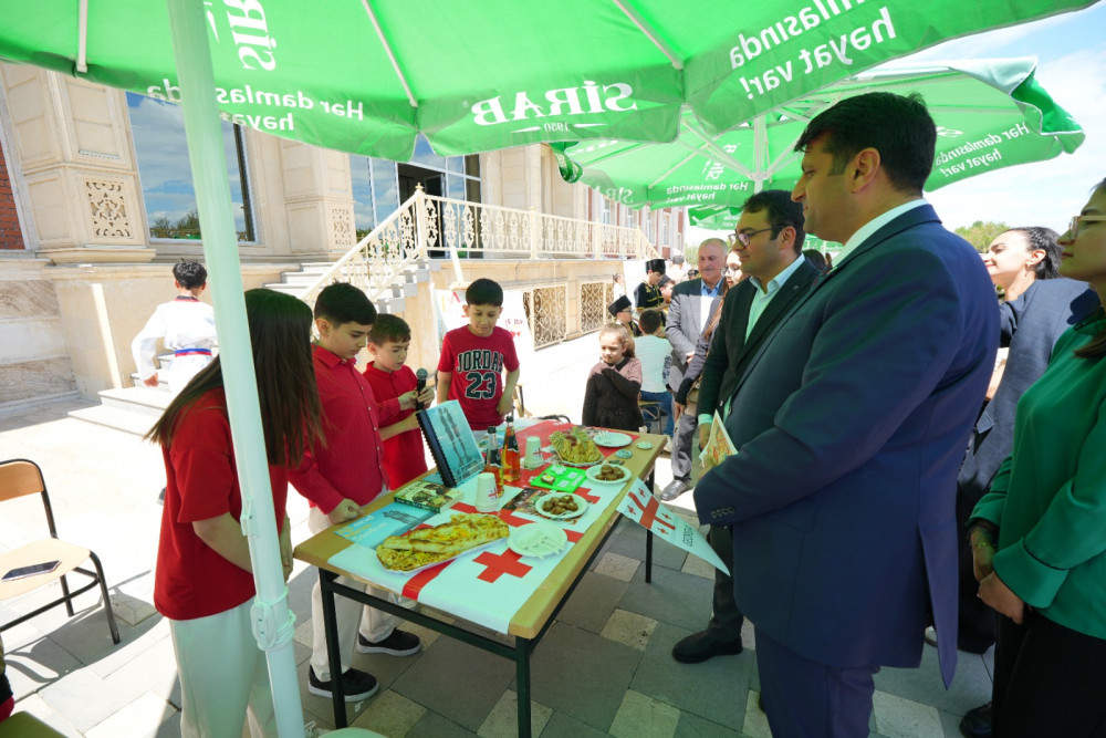 NDU nəzdində Beynəlxalq Kembric Məktəbində “Mədəniyyət Festivalı” keçirilib<font color=red> - FOTOLAR</font>