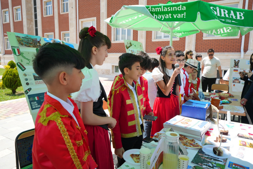 NDU nəzdində Beynəlxalq Kembric Məktəbində “Mədəniyyət Festivalı” keçirilib<font color=red> - FOTOLAR</font>