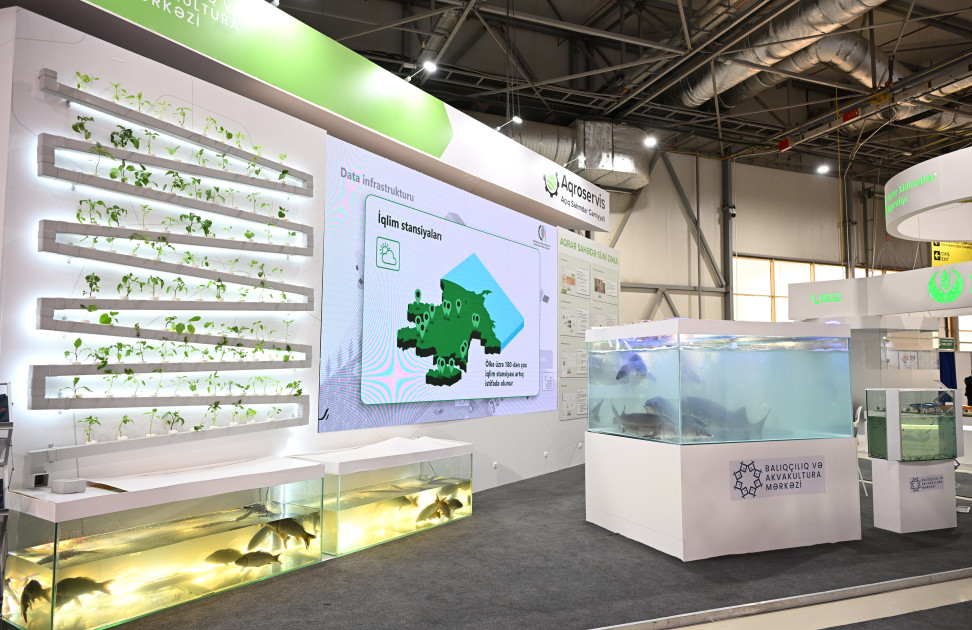 Prezident İlham Əliyev 19-cu “Caspian Agro Week” və 31-ci “InterFood Azerbaijan” sərgiləri ilə tanış olub <font color='red'> - YENİLƏNƏCƏK</font><font color=red> - FOTOLAR</font>