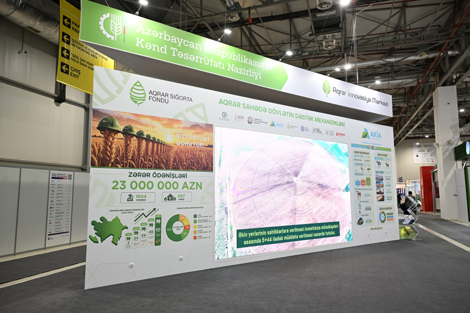 Prezident İlham Əliyev 19-cu “Caspian Agro Week” və 31-ci “InterFood Azerbaijan” sərgiləri ilə tanış olub <font color='red'> - YENİLƏNƏCƏK</font><font color=red> - FOTOLAR</font>