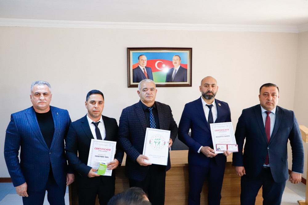 Naxçıvanda kikboksinq klubları rəsmi olaraq federasiya qeydiyyatına alınıb<font color=red> - FOTOLAR</font>