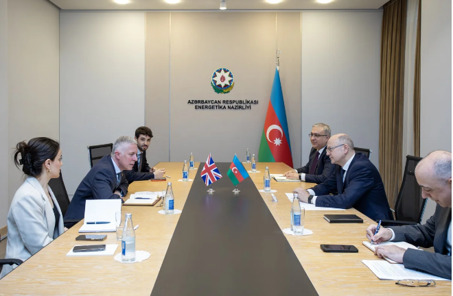 Azərbaycan və Böyük Britaniya enerji layihələrinin icrasını müzakirə edib<font color=red> - FOTOLAR</font>