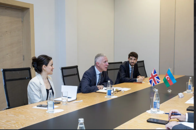 Azərbaycan və Böyük Britaniya enerji layihələrinin icrasını müzakirə edib<font color=red> - FOTOLAR</font>