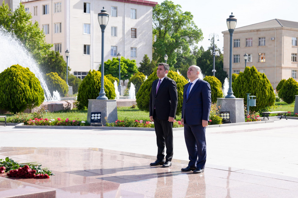 Azərbaycan Respublikası Dövlət Gömrük Komitəsinin sədri Naxçıvan Muxtar Respublikasına səfər edib<font color=red> - FOTOLAR</font>