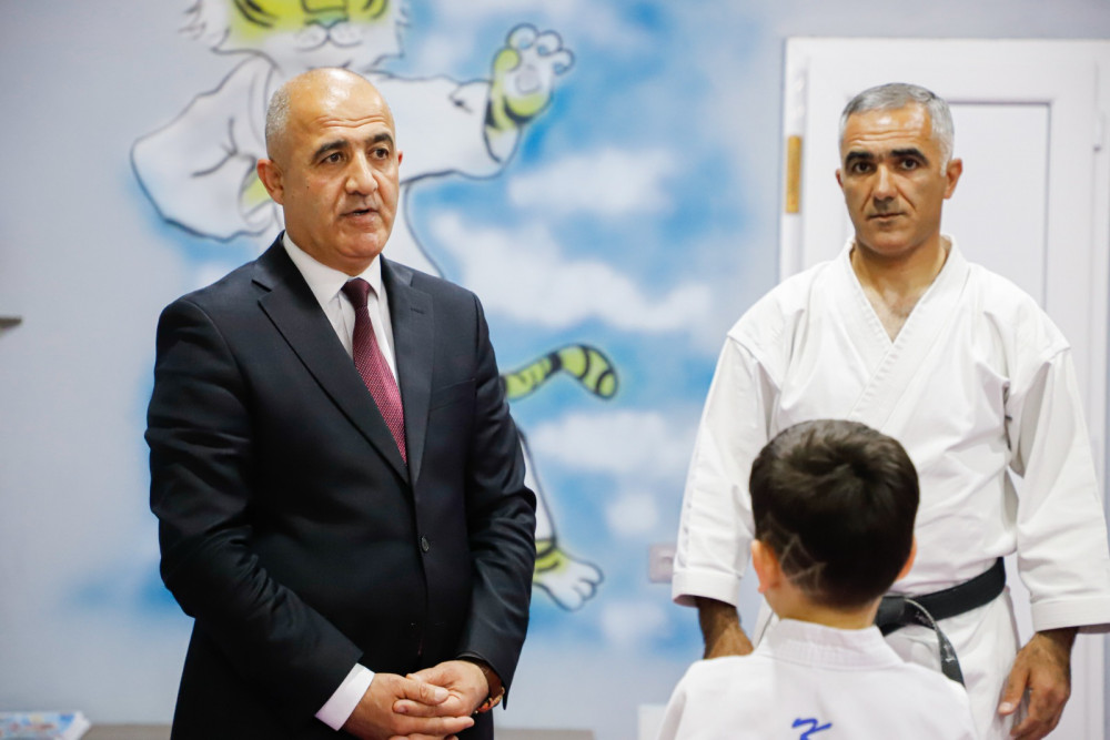 Məcid Seyidov İstanbulda keçirilən karate turnirinin mükafatçıları ilə görüşüb<font color=red> - FOTOLAR</font>