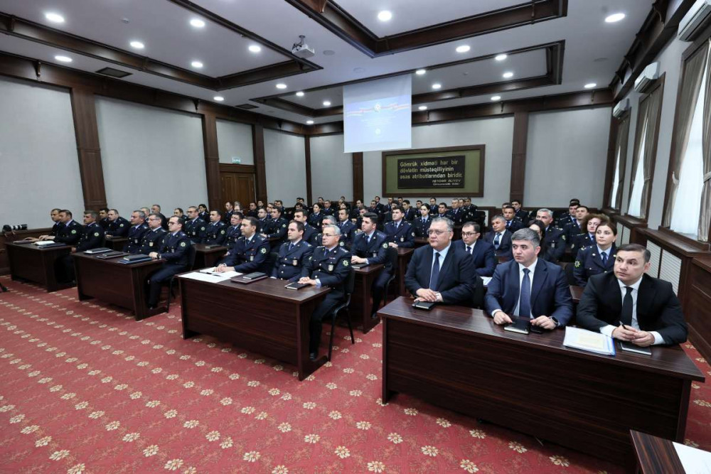 Naxçıvan Baş Gömrük İdarəsində görüş keçirilib<font color=red> - FOTOLAR</font>